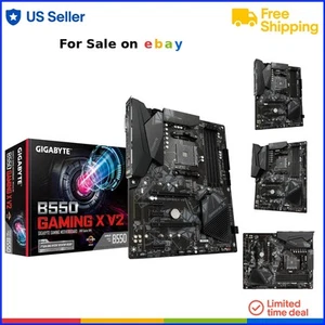 Gaming Motherboard B550 AMD Ryzen 5000 ATX M.2 HDMI USB 3.1 Gaming PC - Picture 1 of 7