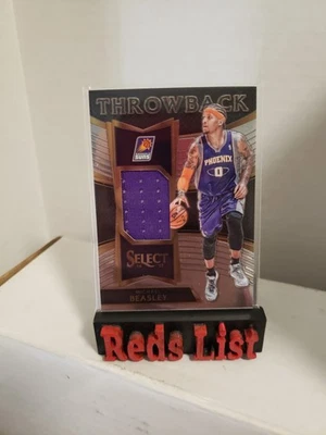 2016-17 Select Throwback Memorabilia Silver Prizm #22 Michael Beasley 5/50 Suns - Image 1 of 4