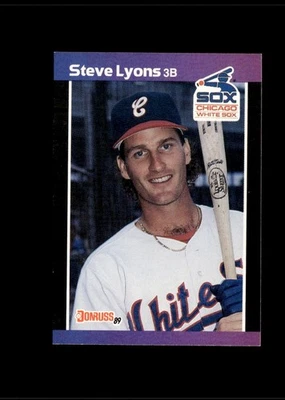 1989 Donruss - Steve Lyons #253 - Image 1 of 2