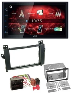 JVC DAB USB Bluetooth 2DIN MP3 Autoradio für Mercedes A-Klasse W169 C169 - Bild 1 von 6