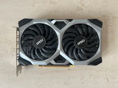 MSI GeForce GTX 1660 VENTUS XS 6G OC 6GB GDDR5 1830MHz Graphic Card GPU - Used - Image 1 of 4