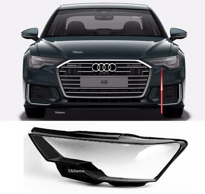 FARO IZQUIERDO LÁMPARA CRISTAL LENTE CUBIERTA PANTALLA APTA PARA AUDI A6 C8 2018-2020 Foto 1 de 4