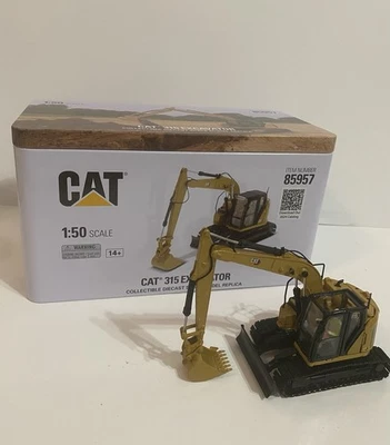 Diecast Masters CAT 315 Excavator 1:50 Scale Collectible Model Replica -85957 - Image 1 of 4