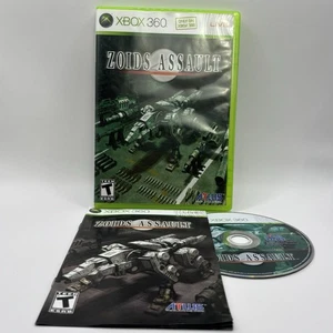 Zoids Assault (Microsoft Xbox 360, 2008) Atlus Juego Completo CIB Disco Como Nuevo - Imagen 1 de 4
