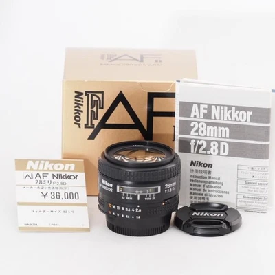 Nikon AF NIKKOR 28mm F2.8 D Wide Angle Lens [Near Mint w/Box] #12817 - Image 1 of 4