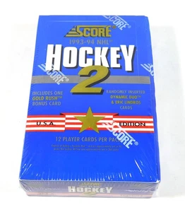 Caja de hockey Score 1993-94 serie 2 sellada (36 paquetes) edición EE. UU. - Imagen 1 de 2