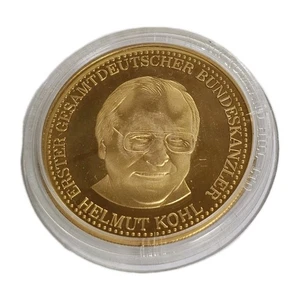 Helmut Kohl - Gesamtdeutscher Bundeskanzler - Medaille - (Ke) - Bild 1 von 2