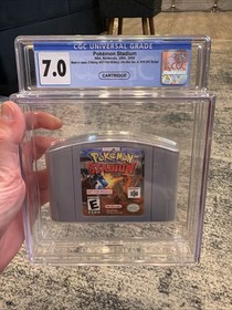 Pokemon Stadium N64 Cartridge NFR Not For Resale CGC GRADED 7.0 NOT PSA/WATA/VGA