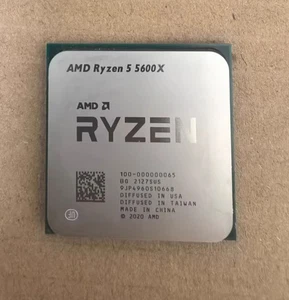 AMD Ryzen 5 5600X AM4 CPU Processor R5 5600X 3.7GHz 6Core 12T 65W Desktop 32MB - Picture 1 of 2