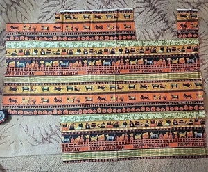 Tessuto Importazioni Mare del Sud - Modello "Boo Kitty" di Teresa Kogut -Grandi Rottami  - Foto 1 di 9