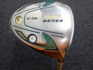 HONMA GOLF BERES E-03 DRIVER 10.5deg 3STAR ARMRQ 8 45 Flex-R With H/C - Picture 1 of 6