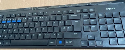 Rapoo 8100M Multi-mode Wireless Desktop Combo Set - Black - Image 1 of 4