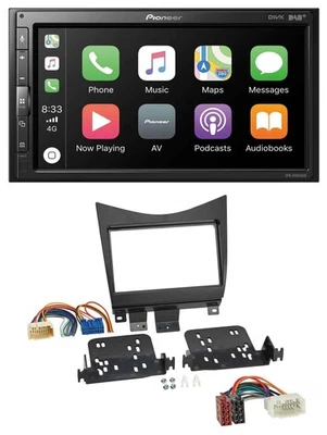 Pioneer USB MP3 DAB 2DIN Bluetooth Autoradio für Honda Accord 02-08 schwarz - Bild 1 von 4