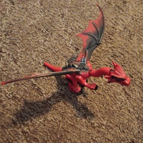 LEGO Castle 70403 Dragon Mountain Dragon04 Red Dragon Near Complete