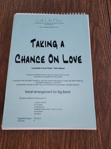  "Taking A Chance On Love" Benny Goodman Myles Collins Transcription/Record Lift - Picture 1 of 7