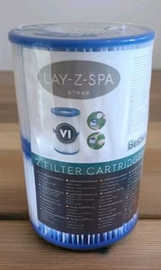Lay-Z-Spa Cartuccia Filtro (VI) Pulizia Vasca Idromassaggio Spa Pompa Filtrazione 2 In Confezione - Foto 1 di 3