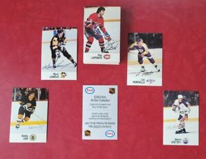 1988 Esso Hockey Card Complet 48 Set + Esso Pack Carte En-tête, Gretzky, Orr, +