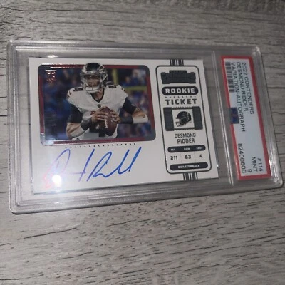 Desmond Ridder 2022 Panini Contenders Rookie Ticket RPS Variation Playoff Ticket - Image 1 of 4