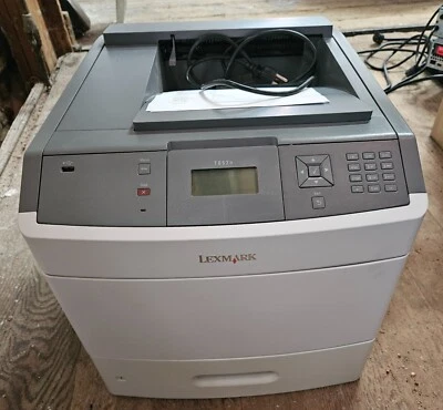 Lexmark T652n Workgroup Laser Printer Tested 21395 Pages Will Need Toner Soon - Image 1 of 4