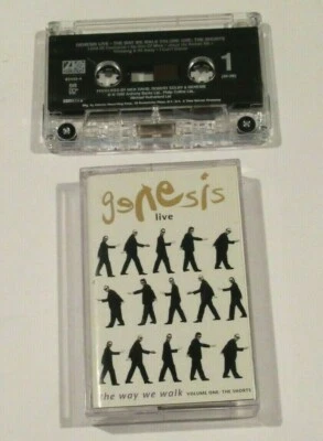 ROCK GENESIS LIVE THE WAY WE WALK VOL.1 SHORTS CASSETTE TAPE USED 1980 EXCELLENT - Image 1 of 2
