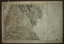 Region Of Chambery, Lake Of Bourget, La Tour Of Pin map Geographic 1852