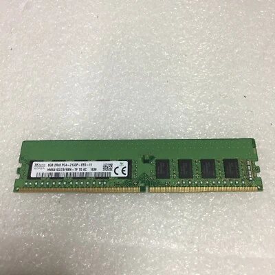 SK Hynix 8GB PC4-2133P- 2RX8 ECC UDIMM SERVER Memory HMA41GU7AFR8N-TF FREE S/H - Image 1 of 3