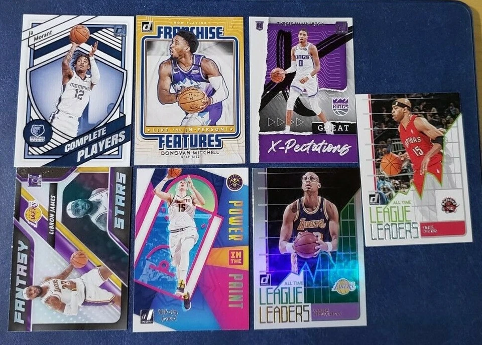 2020-21 Donruss Basketball INSERTS with Green Flood and Press Proofs You Pick - Image 1 of 1
