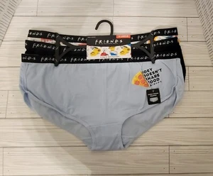 FRIENDS Tv Show Mujer Niño Pantalones Cortos Bragas Paquete de 3 XL Joey Chandler Monica Rachel - Imagen 1 de 4