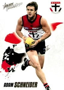 2010 ST KILDA SAINTS AFL Card ADAM SCHNEIDER Prestige - Picture 1 of 2