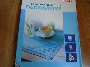 Genuine Pfaff Coverlock Collection Decorative Foot Set #820368-096 New Home Elna