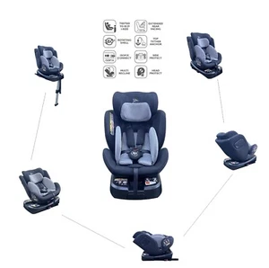 Multi Recliner Swivel ISOFIX R129 360 Drehbar Auto Pad Sitzerhöhung Stufe 0123 - Bild 1 von 7