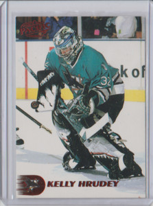 1998-99 Pacific Red Parallel #382 Kelly Hrudey San Jose Sharks