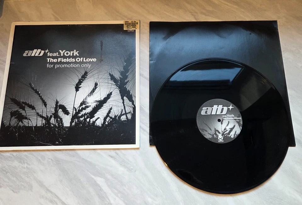 ATB ft York - The Fields Of Love 12" Vinyl Record - RARE FIND CLASSIC TRANCE - Image 1 of 4