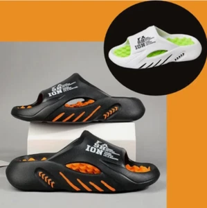 Men Slippers - Sliders With Arch Support -Non - Slip Soft Sandals Gifts for Men* - Picture 1 of 22