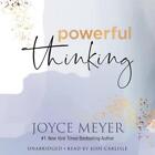 Powerful Thinking by Joyce Meyer (English) Compact Disc Book
