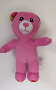 Build-A-Bear MINI PINK Teddy Regenbogen Wirbel Smallfrys Reißverschluss Spin Master BABW 7" - Bild 1 von 6