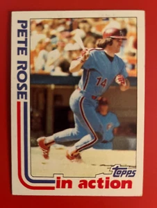 1982 Pete Rose Topps IA #781 HOF Phillies NM J26 - Bild 1 von 2
