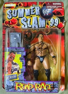 Dwayne Johnson The Rock Toys Jakks Autograph Signed Jsa Loa Wwe Wwf - Picture 1 of 2