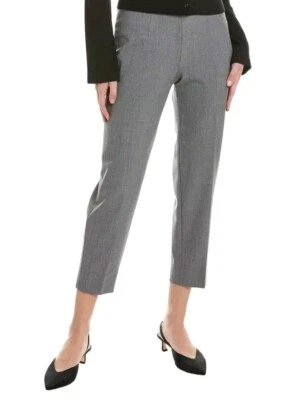 Piazza Sempione Audrey P315 Grey wool capri pants size 44 US 8 EUC - Image 1 of 4