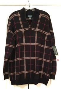 Nuevo con etiquetas Suéter Lauren Ralph Lauren Negro 1X - 1/4 Cremallera - Imagen 1 de 7