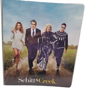 Schitt's Creek 3 Ringordner mit 2 Taschen mit Notizbuch Papier Schule bereit für Notizen - Bild 1 von 24