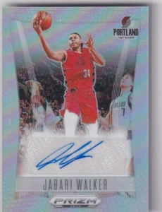 2023-24 Panini Prizm Deca NBA Basketball No. DS-JAB Jabari Walker Silver Auto - Bild 1 von 2
