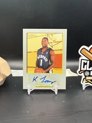 Kyle Lowry 2006 Topps Turkey Red Auto Grizzlies (CBR) - Imagem 1 de 2