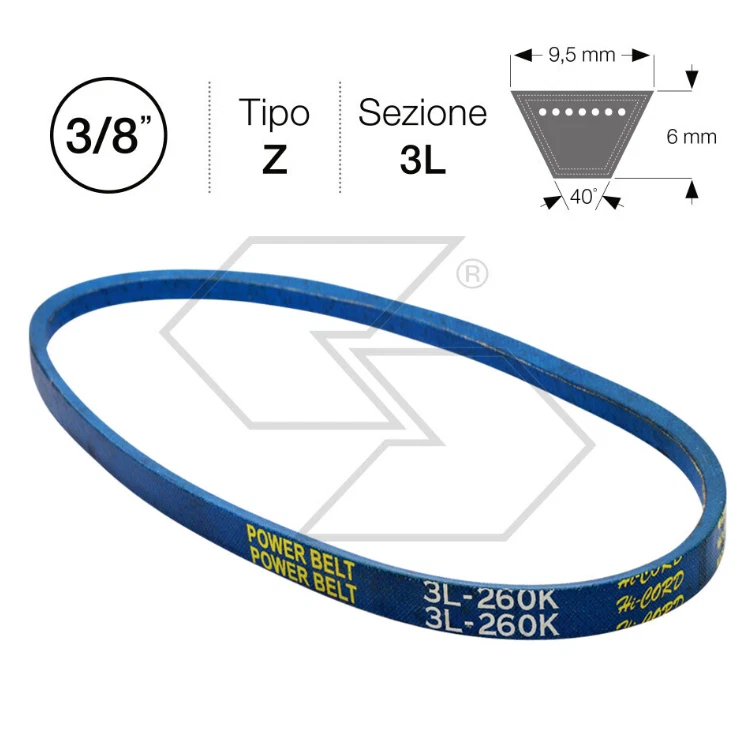 4592 Courroie pour Tracteur Tondeuse AS Motor As 53 B2 - Photo 1/1