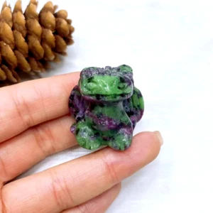 1.2'' Crystal Toothless Flying Carving Statue Natural Quartz Stone Dragon Carton - Picture 1 of 24