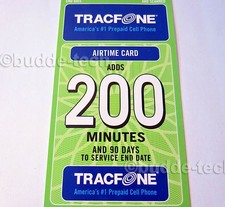TracFone 200 minutes + 90 Days of Service Directly Added For Basic & Smartphones