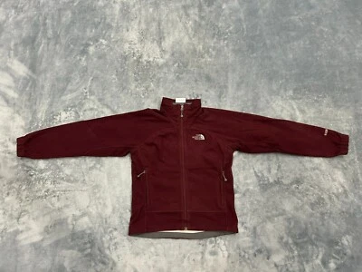Chaqueta para mujer The North Face Windwall pequeña roja cremallera completa interior polar Foto 1 de 4