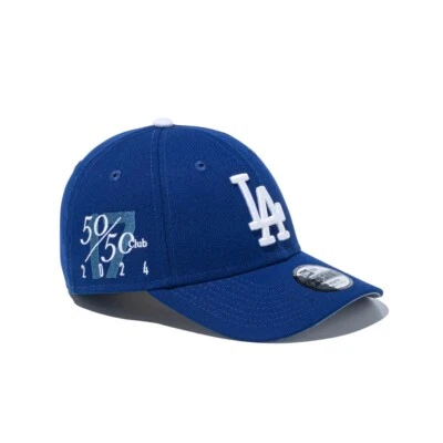New Era Youth 9FORTY Los Angeles Dodgers 50-50 Club Pack Dark Royal 14682453 - Image 1 of 4
