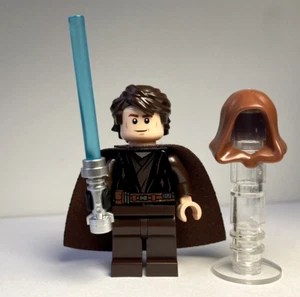 *NEW* 1x1 Lego stud + Starwars Sith Anakin Skywalker Minifigure custom Episode 3 - Picture 1 of 4