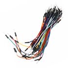 Uu New For Arduino Solderless Male 65*Pcs Jumper Flexible Wires Breadboard To